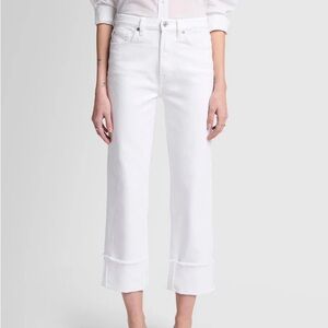 7 for all mankind white jeans